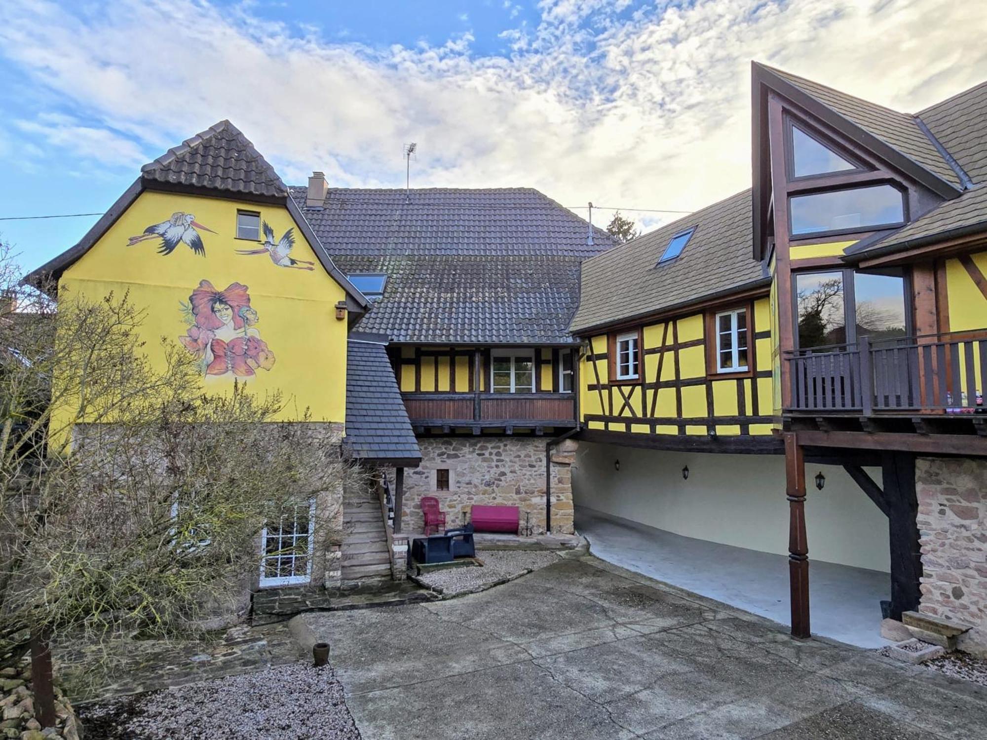 Studio Route Des Vins D 'Alsace Eichhoffen Bagian luar foto
